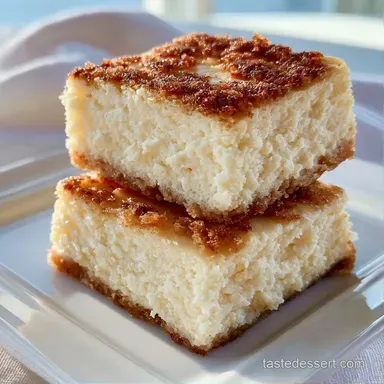 Cottage Cheese Cheesecake Bars: Silky Recipe Card
