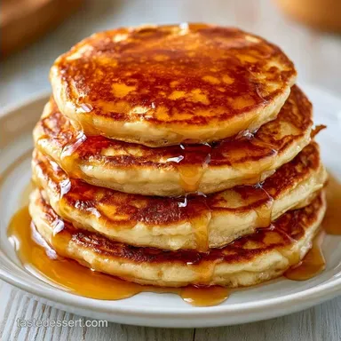 Cottage Cheese Pancakes Dessert in 20 Min