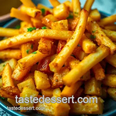 Cottage Fries: Crispy Chunky Potato Perfection presentation