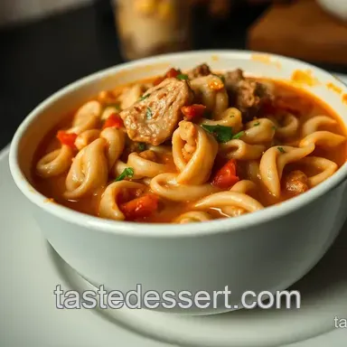 Cozy Chicken Fideo Pasta Soup: A Mexican Comfort Classic
