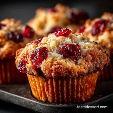 Cranberry Orange Zest Muffins Sunshine in Every Bite Recipe Card