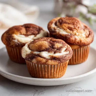Cream Cheese Cinnamon Muffins: Fluffy Baked Treats in 42 Minutes Recipe Card