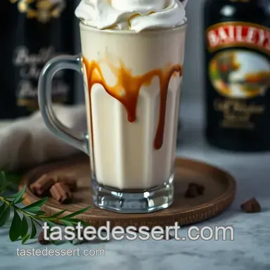 Creamy Baileys Bliss: The Ultimate Baileys and Milk Drink Recipe Recipe Card