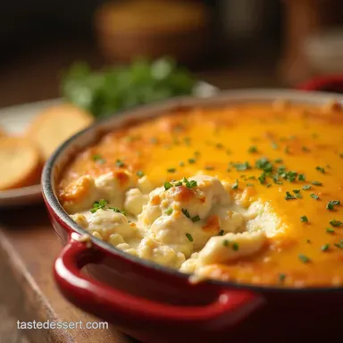 The Captains Treasure Baked Hot Crab Dip with Gruy&egrave;re Recipe Card