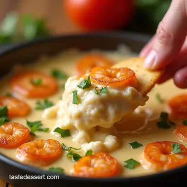 The Best Creamy Baked Shrimp Dip Recipe Ready in 40 Mins Recipe Card