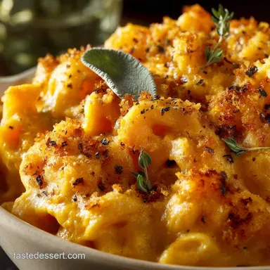 Golden Comfort Creamy Roasted Butternut Squash Mac and Cheese Recipe
