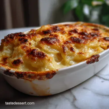Au Gratin Potatoes: Creamy Gruy&egrave;re B&eacute;chamel Recipe Recipe Card