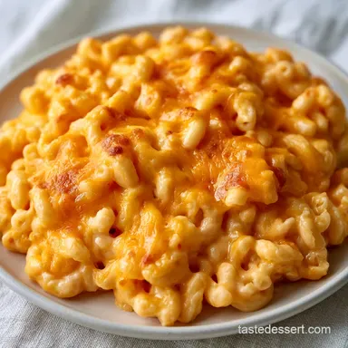 Creamy Crockpot Mac and Cheese for 8 Recipe Card