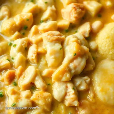 Dreamy chicken pot pie filling: Easiest Comfort Food Recipe! Recipe Card