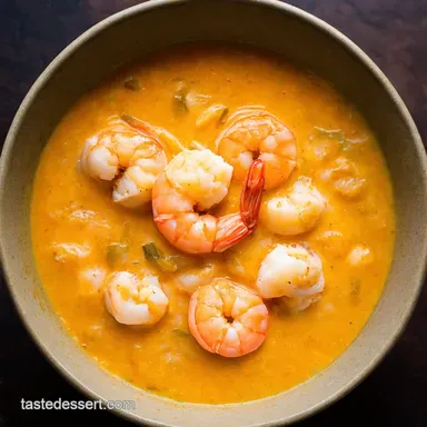 Creamy Shrimp Chowder Recipe Seafood Hug in a Bowl Recipe Card