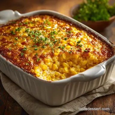 Jiffy Corn Casserole: The Ultimate Creamy, 10-Minute Prep Side Recipe Card