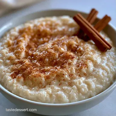 Creamy Rice Pudding Recipe (6 Servings) Recipe Card