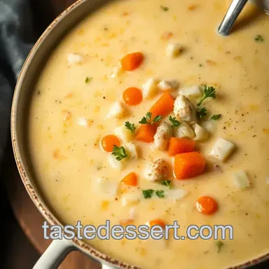 Creamy Southern She Crab Soup Recipe: A Coastal Delight Awaits Recipe Card