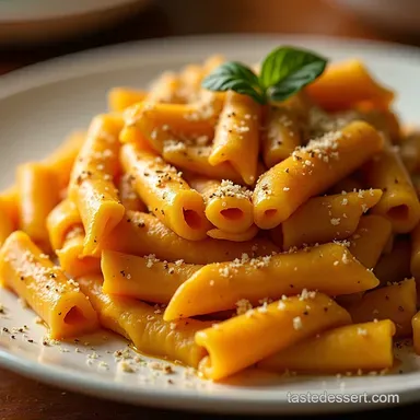 Velvety Spiced Pumpkin Pasta Sauce Recipe No Tomato Recipe Card