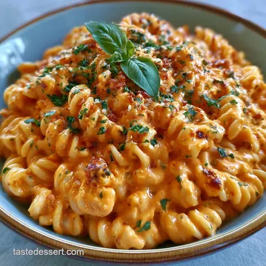 Cremige Vegane Cashew Tomaten Pasta (30m) Recipe Card