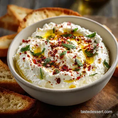Whipped Feta Dip: The Creamiest 10-Minute Mediterranean Feta Spread Recipe Card