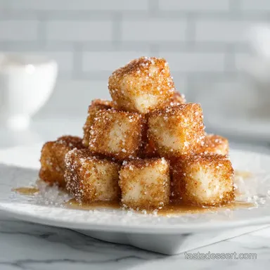 Crispy Angel Cake Churro Bites in 20 Minutes: Caramelized Recipe Card