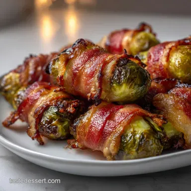 Bacon Wrapped Brussels Sprouts: Ultimate Crispy Recipe Recipe Card