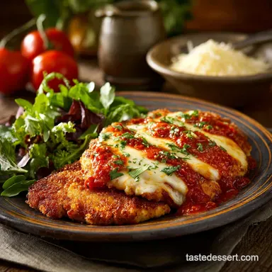 Chicken Parmesan: Our Crispy Classic Recipe for Restaurant Quality Recipe Card