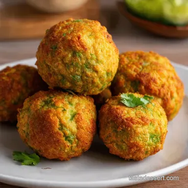 Easy Homemade Falafel Recipe Crispy Authentic Recipe Card