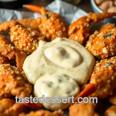 Easy Crispy Fried Soft Shell Crab with Spicy Aioli: A Seafood Delight Recipe Card