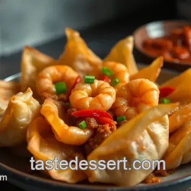 Crispy Fried Wontons & Sweet Chilli: Takeaway Taste!