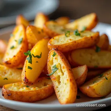 The Best Crispy Oven Baked Potato Wedges Recipe