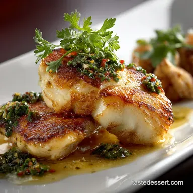 Rockfish Recipe: Crispy Sear 10-Min Lemon Brown Butter Recipe Card