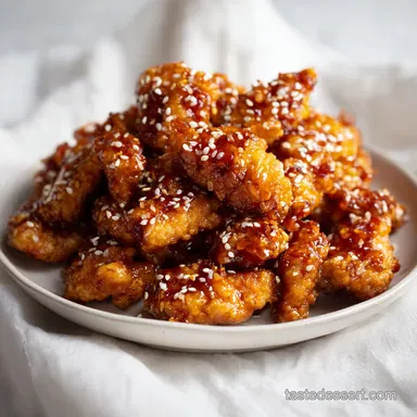 Crispy Sesame Chicken for 4 Servings