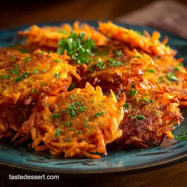 Sweet Potato Hash Browns Guaranteed Crispy with Smoked Paprika Recipe Card