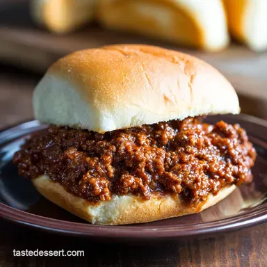 Crock Pot Italian Sloppy Joes: Easy Slow Cooker Ragu Filling Recipe Card
