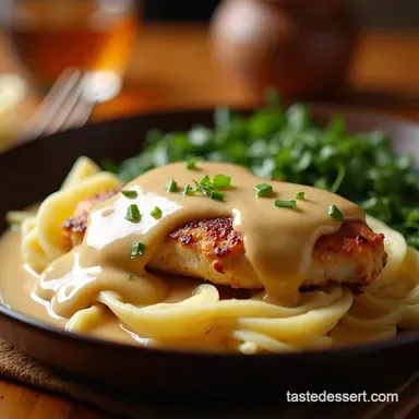 Foolproof Crockpot Chicken and Gravy Recipe for Cozy Nights Recipe Card