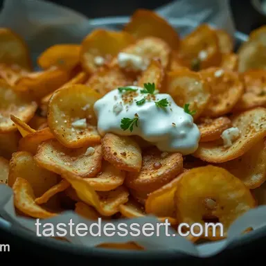 Easy Crunchy Onion and Sour Cream Chips: A Homemade Snack Delight