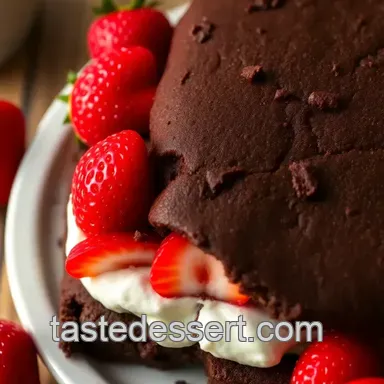 Decadent Chocolate Strawberry Shortcake: A Family Favorite Delight Recipe Card