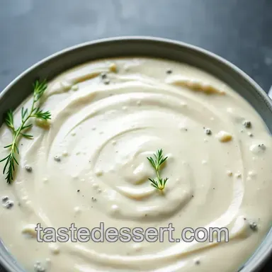 Decadent Gorgonzola Cheese Sauce: My Go-To Creamy Delight Recipe Card