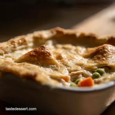 Easy Crustless Chicken Pot Pie Comfort Food Made Simple Recipe Card