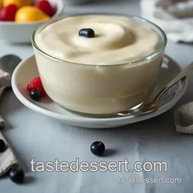 Dreamy Bavarian Cream – A Classic Dessert presentation
