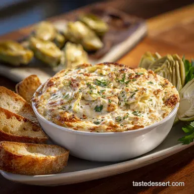 Artichoke Dip: The Easiest, Creamiest Hot Dip Recipe Recipe Card