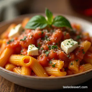 The Easiest Creamy Baked Feta Pasta Recipe Viral Sensation Recipe Card