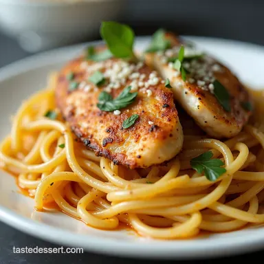 RestaurantQuality Chicken Scampi Pasta in Under 40 Mins