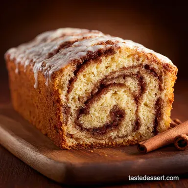 Cinnamon Swirl Quick Bread Easy Recipe for a Tender Buttery Loaf Recipe Card