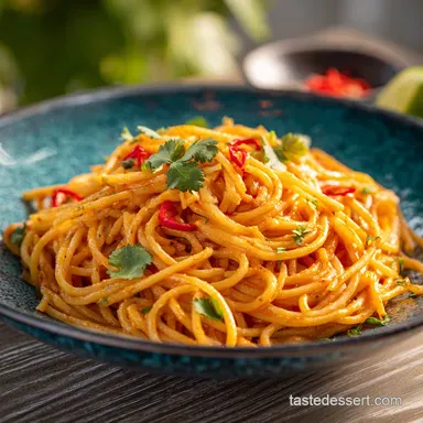 Mexican Spaghetti: Rich, Creamy Espagueti Rojo Recipe Recipe Card