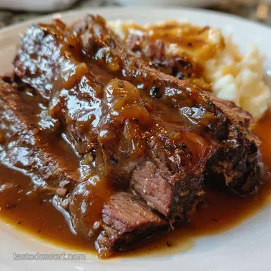 Crock Pot Rump Roast: Fall-Apart Tender Beef Dinner