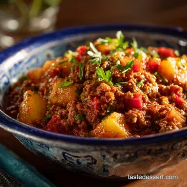 Authentic Cuban Crock Pot Picadillo Easy Slow Cooker Recipe