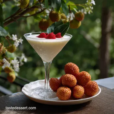 How To Make Lychee Martini: Fragrant & Crisp Cocktail Recipe Card