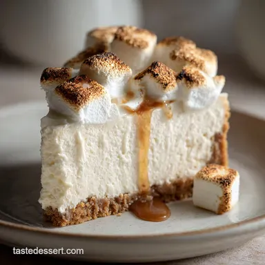 Easy Marshmallow Cheesecake for 10 Servings