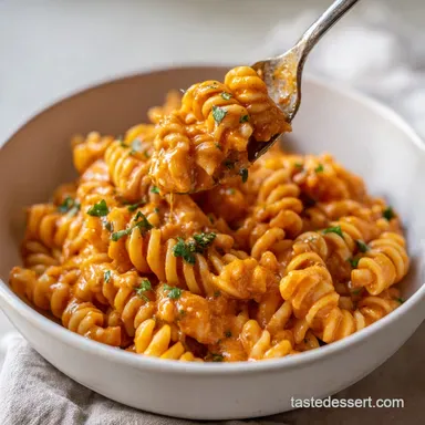 Easy One Pot Creamy Tomato Pasta: Silky 30-Minute Comfort Recipe Card