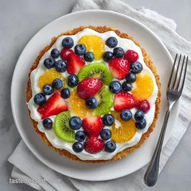 Easy Party Fruit Pizza in 35 Minutes Recipe Card