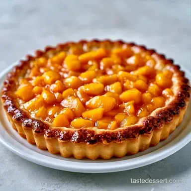 Easy Peach Pie Bars with Fresh Peaches Recipe Card