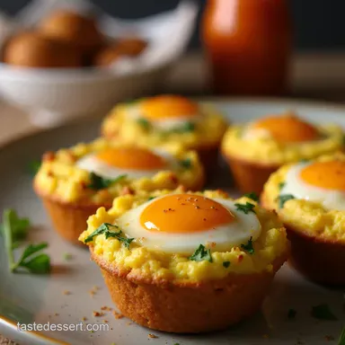 The Cracking Dozen Easy ProteinPacked Breakfast Egg Muffins Recipe Card